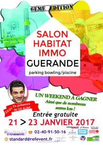 affiche guerande salon de l'Habitat immobilier